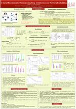 Social Recommender System using Deep Architecture and Network Embedding.